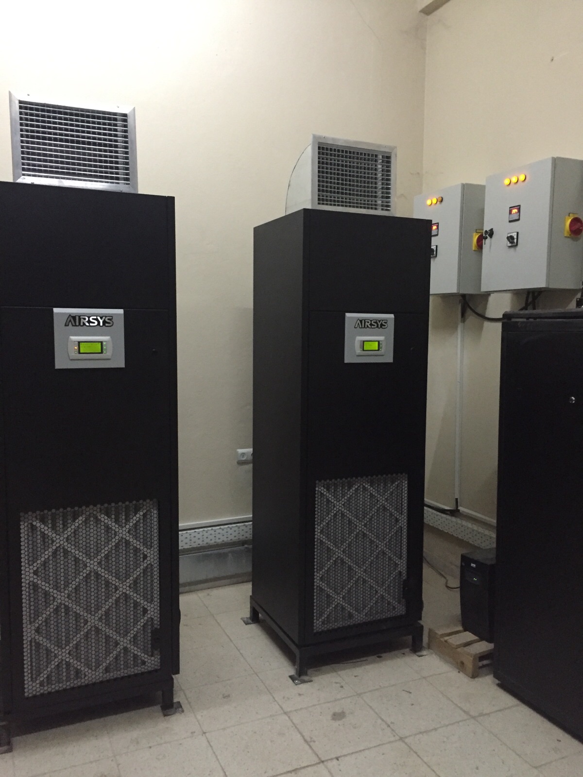 Türk Telekom santral salonlarının soğutmasınında Airsys markası tercih edildi.